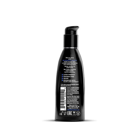 Wicked Sensual Care Wicked Aqua Blueberry Muffin Flavoured Water Based Lubricant - Water Based Lubes