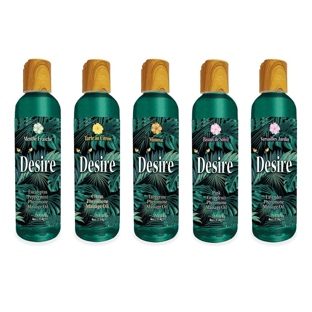 Little Genie Desire Scented Pheromone Massage Oil 118 ml - - Sex Pheromones and Perfumes