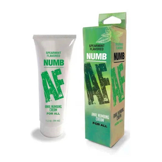 Little Genie Numb AF Flavoured Anal Numbing Cream 44 ml - - Anal Lubes