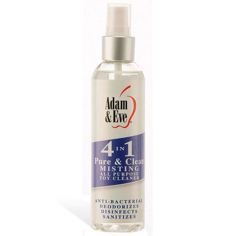 Adam & Eve 4 In 1 Pure and Clean Adult Toy Cleaner Anti Bacterial - Adult Toy Cleaner