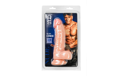 Shots Toys Real Stick Nude Realistic Dildo With Balls Cree Bendable Shaft - Realistic Dildos