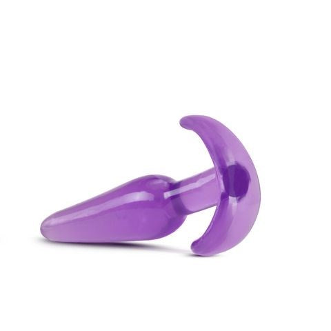 Blush Novelties B Yours Slim Butt Plug 10.8cm Purple for Beginner Anal Play - Butt Plugs