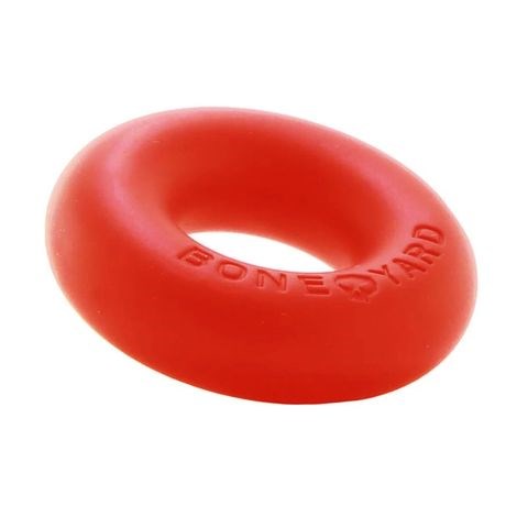 C1R Releasing Boneyard Ultimate Stretchy Silicone Cock Ring Red Premium - Stretchy Cock Rings