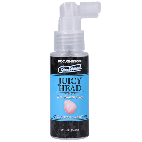 Doc Johnson GoodHead Juicy Head Dry Mouth Spray Cotton Candy - Delay and Excite Sprays