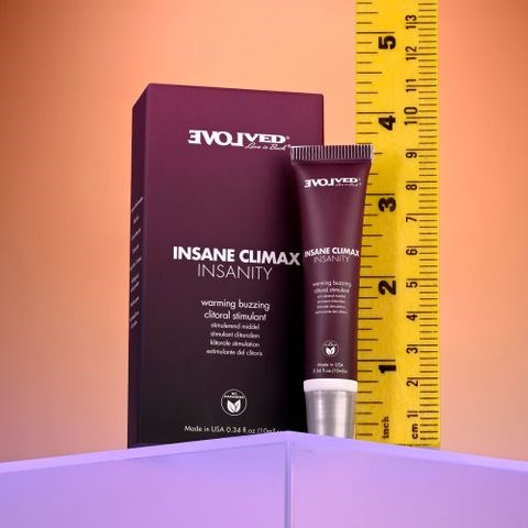 Evolved Insane Climax Insanity Warming Buzzing Clitoral Gel Creates Intense Orgasms - Massage Oils and Lubricants