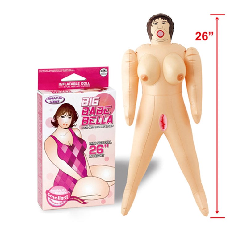 NANMA Corporation Excellent Power Big Babe Bella Mini Inflatable Love Doll 66cm - - Love Dolls