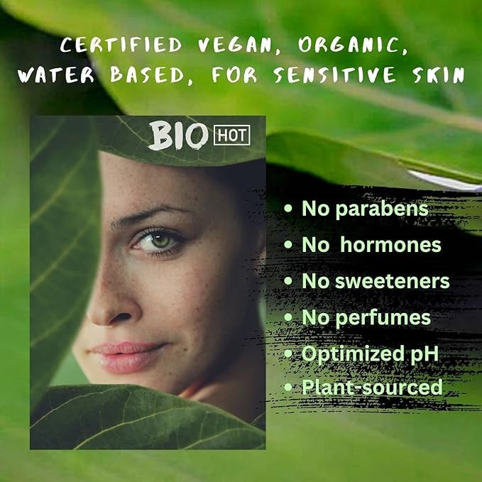 Hot Ero HOT BIO 2 In 1 Water Based Massage Oil & Lubricant 200ml - - Water Based Lubes