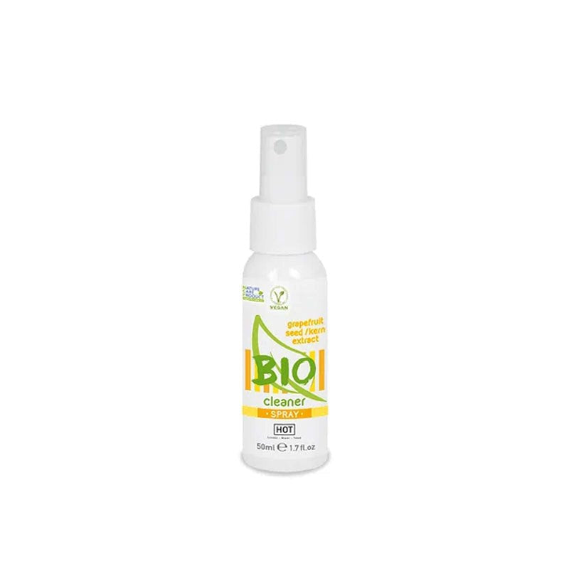 Hot Ero HOT BIO Adult Toy Cleaner Spray 50ml Organic Formula - - Adult Toy Cleaner
