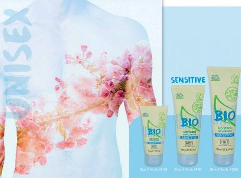 Hot Ero HOT BIO Sensitive Water Based Lubricant 100ml - Water Based Lubes