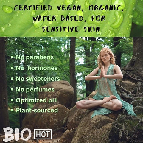 Hot Ero HOT BIO Super Water Based Lubricant 100ml Organic - Water Based Lubes