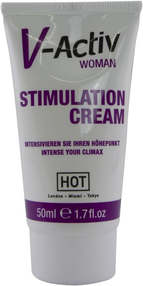 Hot Ero HOT V Activ Stimulation Enhancer Cream for Women 50ml - - Delay and Excite Sprays