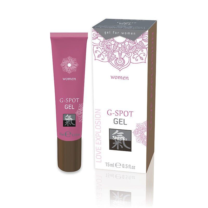 Hot Ero SHIATSU G Spot Stimulation Gel For Women 15ml Enhanced G Spot - - Delay and Excite Sprays