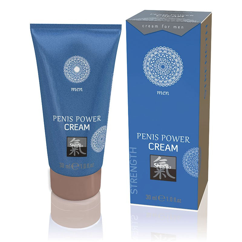 Hot Ero SHIATSU Penis Power Enhancer Cream For Men 30ml Enhanced Performance - - Delay and Excite Sprays