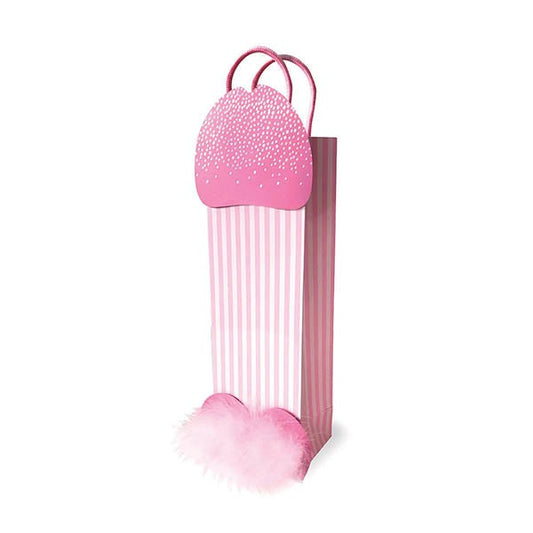 Little Genie 3D Sparkling Penis Novelty Gift Bag - - Party Gifts and Novelties