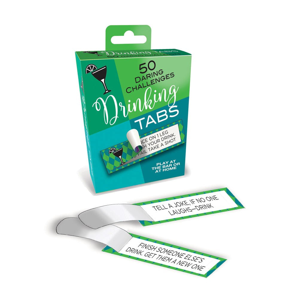 Little Genie Drinking Tabs Set Of 50 Drinking Challenges - Party Gifts and Novelties