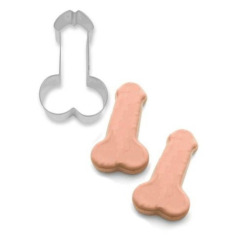 Little Genie Glitterati Novelty Penis Cookie Cutter 4 Inch - Party Gifts and Novelties