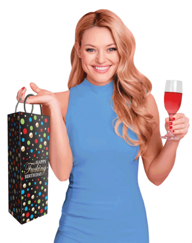 Little Genie Happy Fucking Birthday Novelty Gift Bag - Party Gifts and Novelties