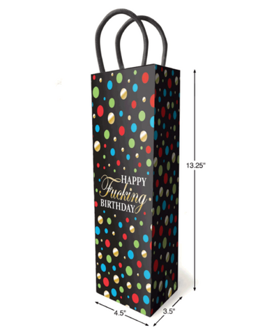 Little Genie Happy Fucking Birthday Novelty Gift Bag - Party Gifts and Novelties