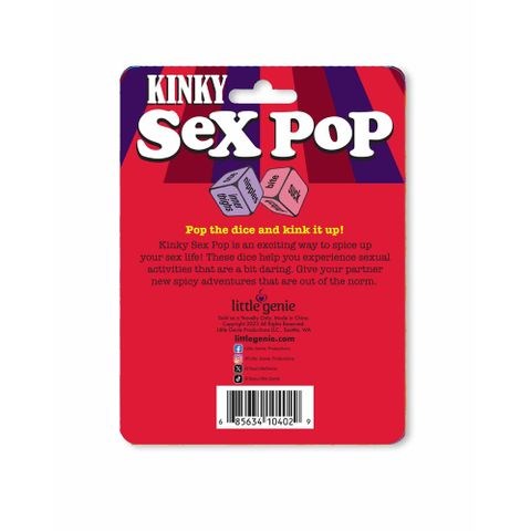 Little Genie Kinky Sex Pop Adult Dice Game - Sex Games, Coupons and Tricks