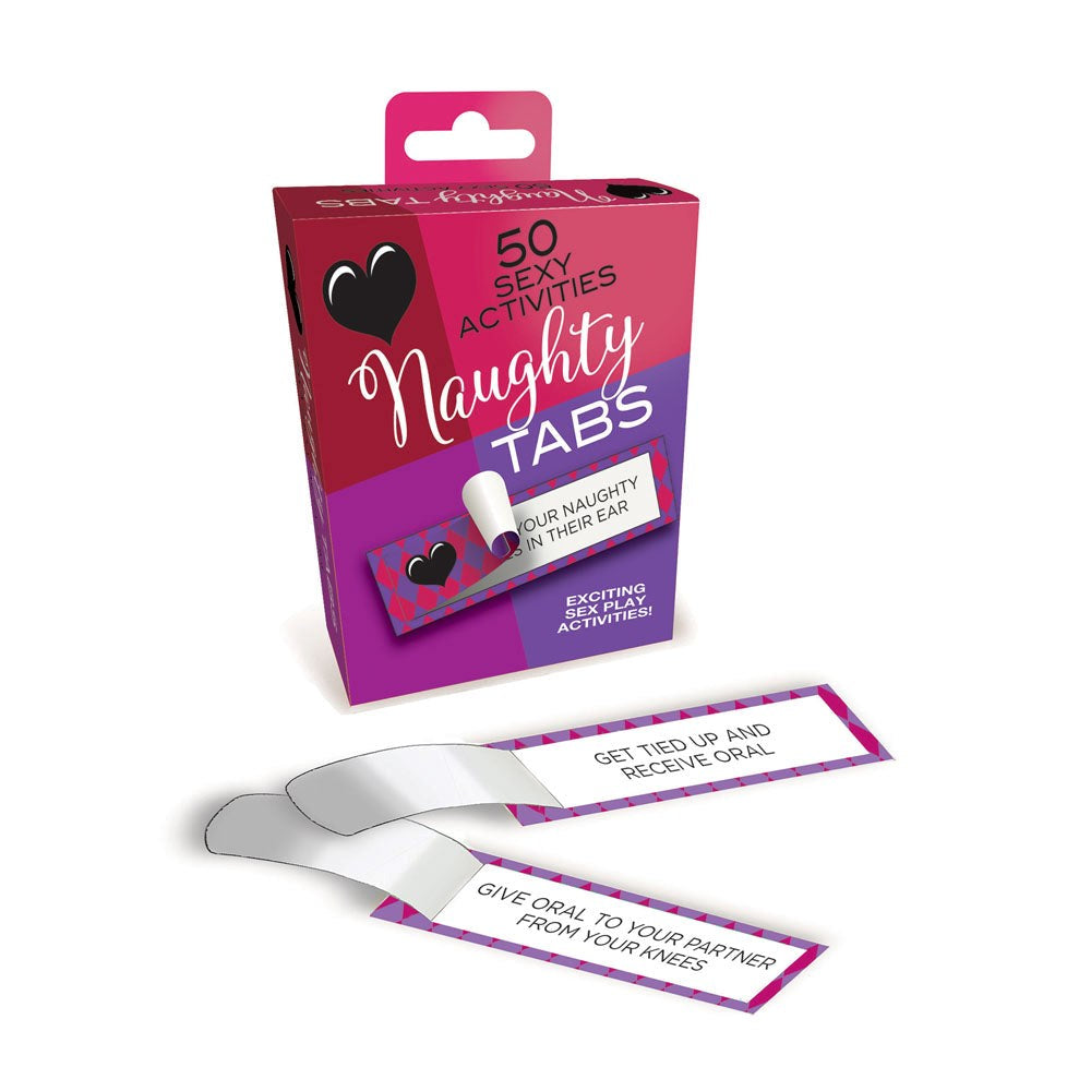 Little Genie Naughty Tabs Set Of 50 Sexy Suggestions - - Party Gifts and Novelties