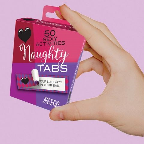 Little Genie Naughty Tabs Set Of 50 Sexy Suggestions - - Party Gifts and Novelties