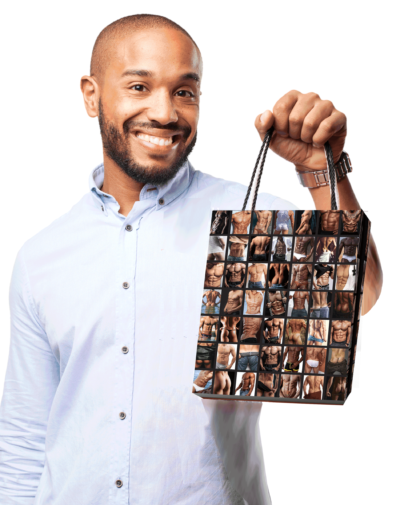 Little Genie Sexy Guys Novelty Gift Bag - - Party Gifts and Novelties