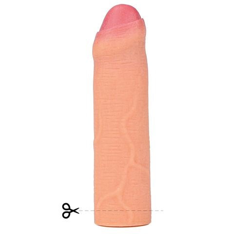 Lovetoy Nature Extender Silicone Uncut Penis Sleeve Premium German Silicone - - Penis Sleeves and Extenders