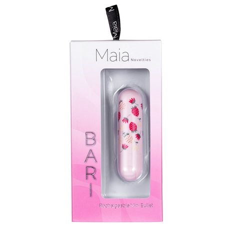 Maia Toys Maia BARI 10 Mode Rechargeable Bullet Massager Baby Pink Clitoral - Bullet Vibrators
