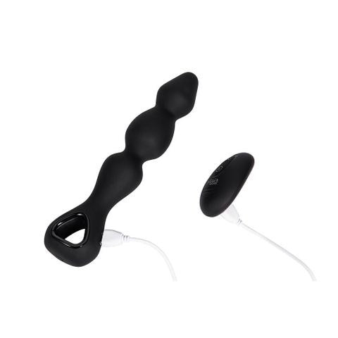 Maia Toys Maia HUDSON Wireless Remote Controlled Anal Vibrator Black - - Anal Vibrators