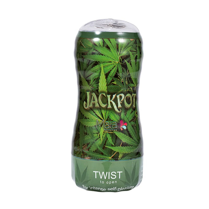 Maia Toys Maia Jackpot Male Masturbator Stroker Clear Crystal Design - - Masturbators and Strokers