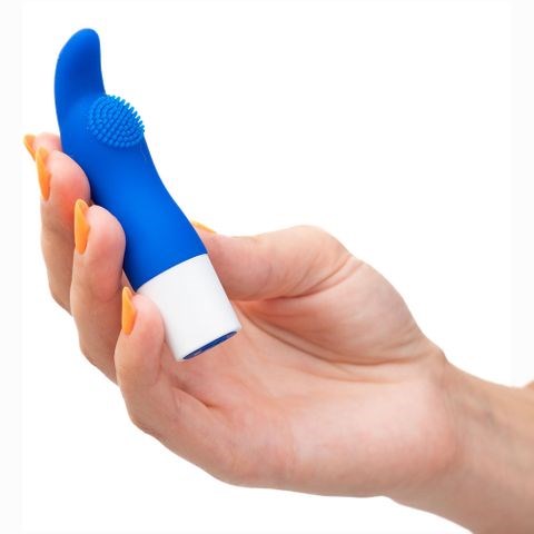 Maia Toys Maia KAPRI USB Rechargeable Vibrating Bullet Vibrator Blue Clitoral - - Bullet Vibrators