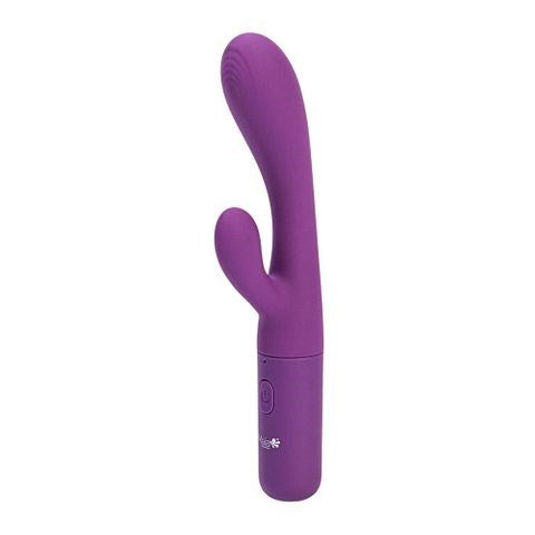 Maia Toys Maia RAYLA USB Rechargeable Rabbit Vibrator Purple Dual Motors - Rabbit Vibrators