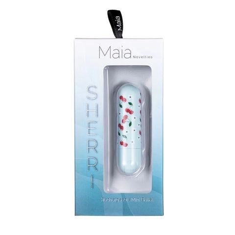 Maia Toys Maia Sherri Multi Function USB Rechargeable Bullet Vibrator Baby Blue - - Bullet Vibrators