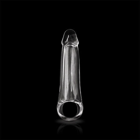 NS Novelties Renegade Fantasy Extension Small Penis Extension Sleeve Clear TPE - Penis Sleeves and Extenders