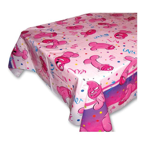 Ozze Creations Hens Novelty Party Pecker Table Cover Penis Themed Party Decor - Party Gifts and Novelties