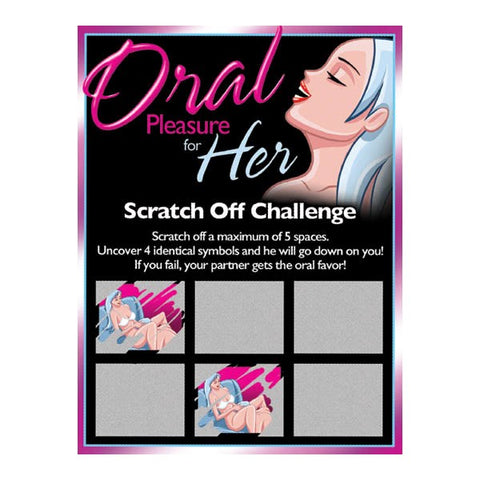 Ozze Creations Sexy Scratcher Oral Pleasure For Her Adult Game Cards - Sex Games, Coupons and Tricks