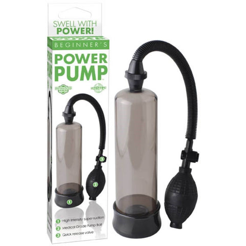 Pipedream Beginners Power Mens Penis Pump with Adjustable Cock Ring - Penis Pumps And Stretchers