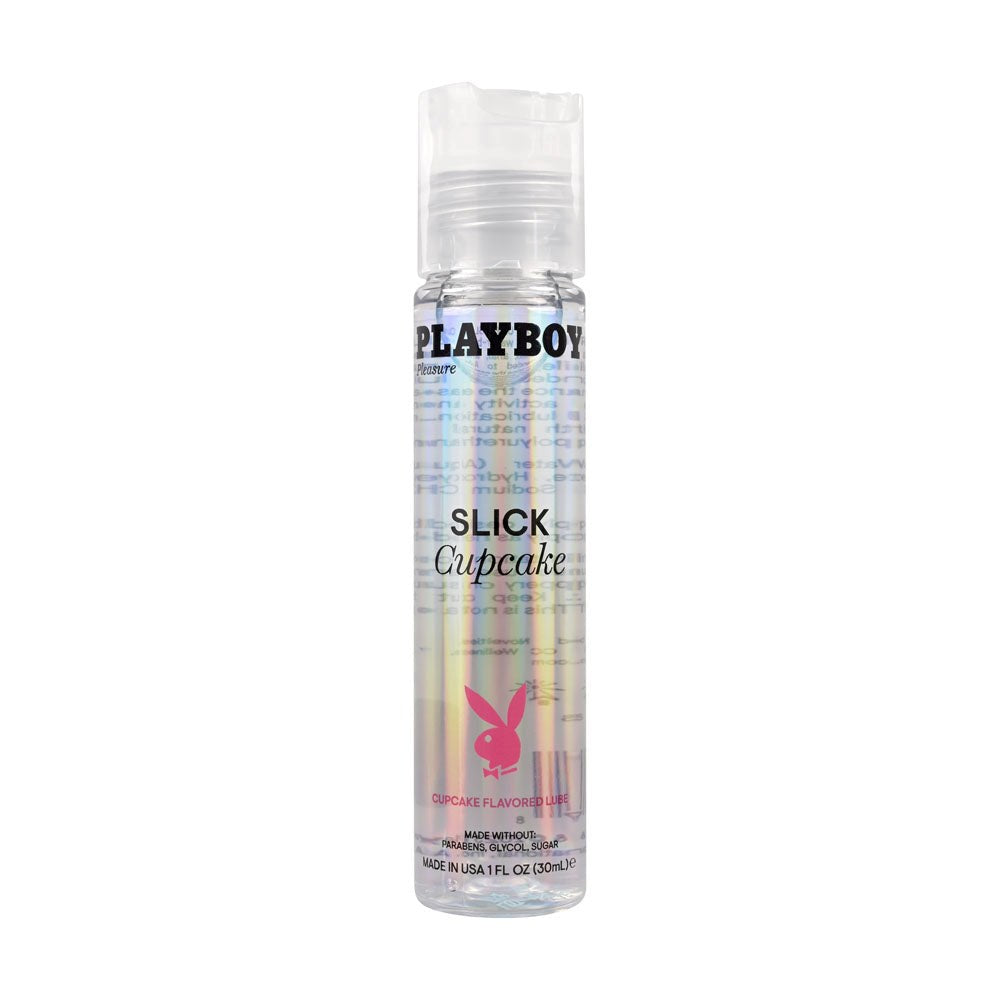 Evolved Playboy Pleasure SLICK Cupcake Flavoured Water Based Lubricant - Water Based Lubes
