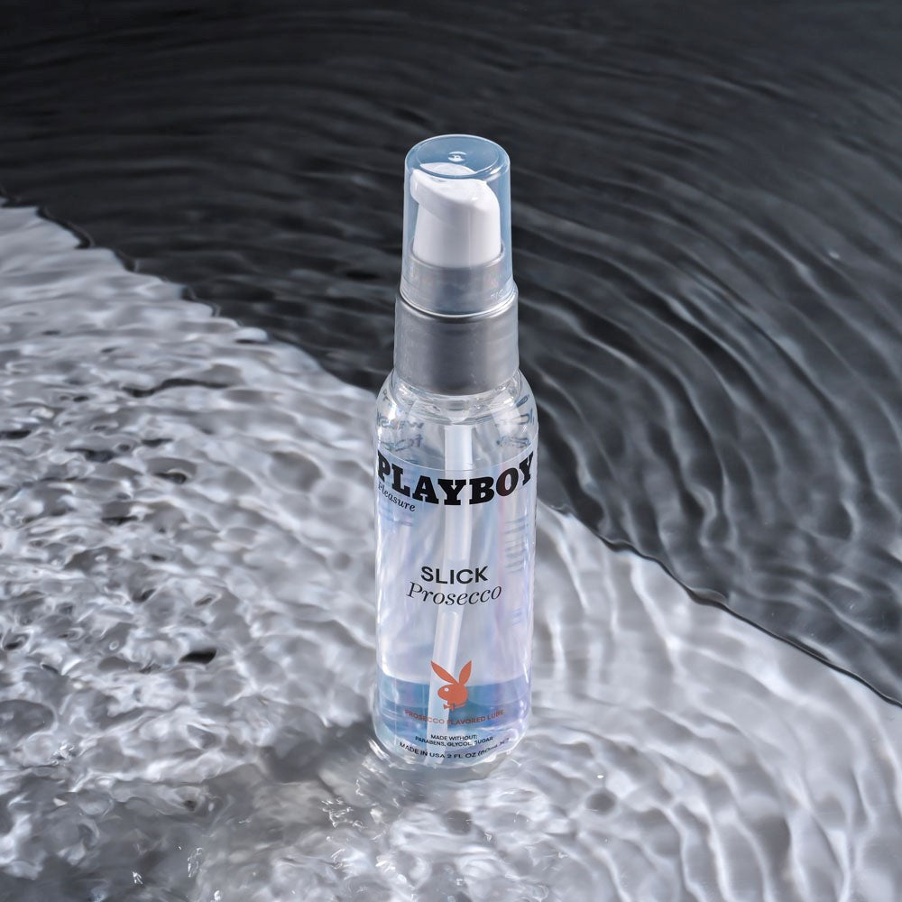 Evolved Playboy Pleasure SLICK PROSECCO Flavoured Water Based Lubricant - - Water Based Lubes