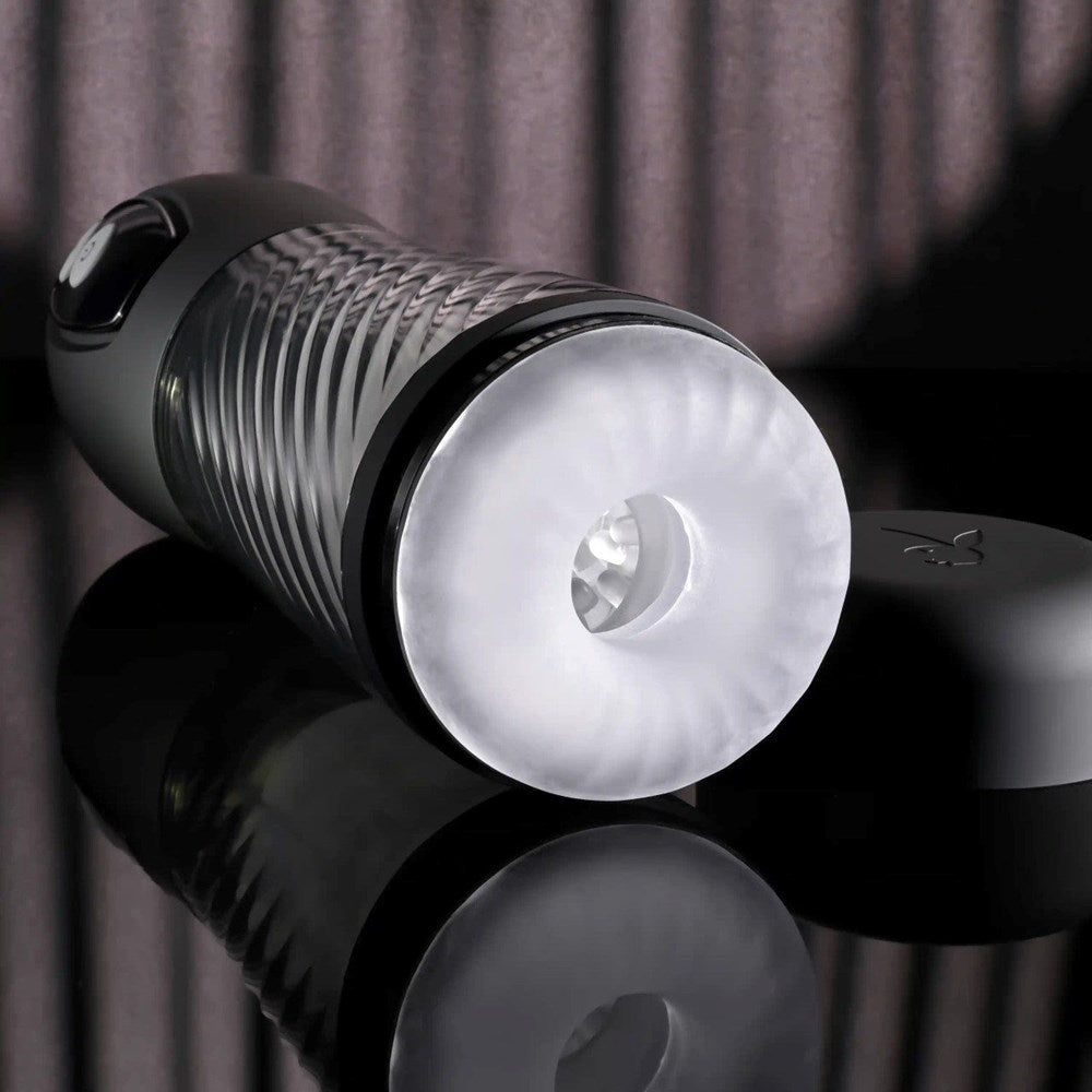Evolved Playboy Pleasure WHIRLWIND Rechargeable Male Masturbator Dual Action - - Masturbators and Strokers