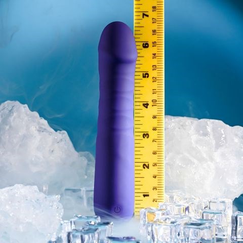 Evolved Selopa AMBITION Rechargeable Thrusting Dildo Vibrator Purple Thrusting - - Vibrating Dildos