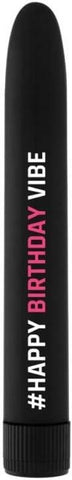 Shots Toys Feelgood HappyBirthday Bullet Vibrator with 15000 RPM Motor - Bullet Vibrators