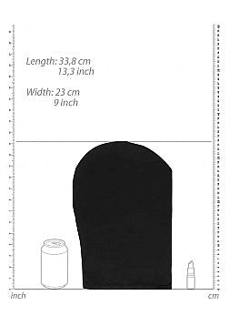 Shots Toys Ouch Subjugation Bondage Hood Mask Black Premium Spandex Design - Bondage Hoods