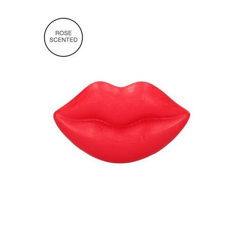 Shots Toys S LINE Kiss Rose Scented Novelty Soap Lip Shaped Bath Bar - Party Gifts and Novelties