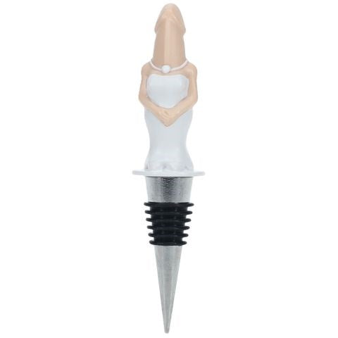 Shots Toys S LINE The Dickheads Bride Novelty Wine Bottle Stopper Premium Design - Party Gifts and Novelties