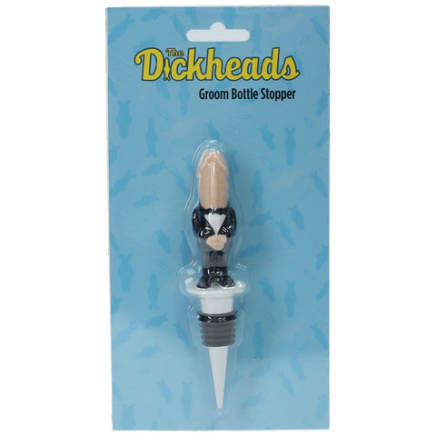 Shots Toys S LINE The Dickheads Groom Novelty Bottle Stopper Premium Wine Sealer - Party Gifts and Novelties
