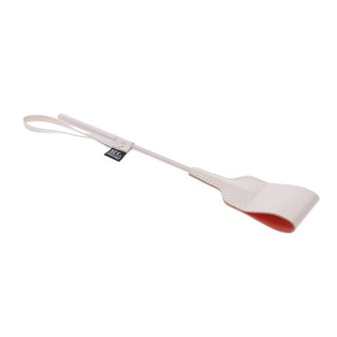 Sportsheets Sex & Mischief Peaches N CreaMe BDSM Play Riding Crop Premium - Whips And Crops