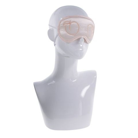 Sportsheets Sex & Mischief Peaches n CreaMe Bondage Blindfold Satin Padded - Masks And Blindfolds