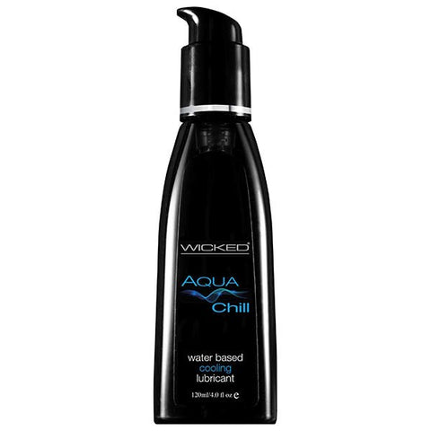 Wicked Sensual Care Wicked Aqua Chill Water Based Cooling Lubricant 120ml Cooling - Water Based Lubes