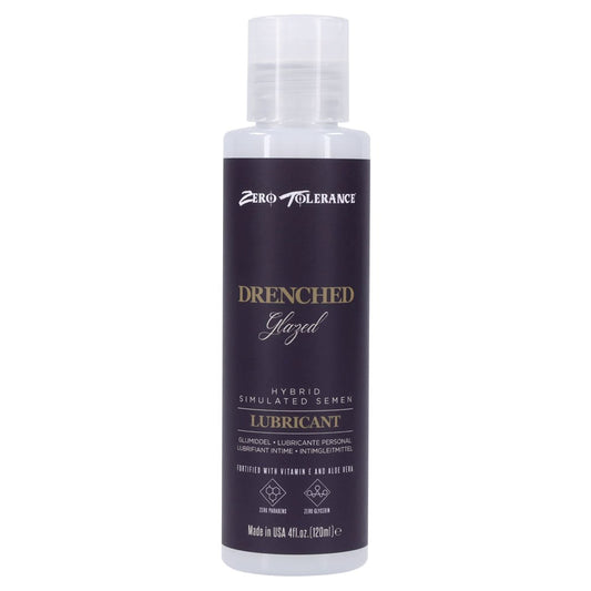 Evolved Zero Tolerance DRENCHED GLAZED Hybrid Adult Lubricant 120ml Long Lasting - - Massage Oils and Lubricants